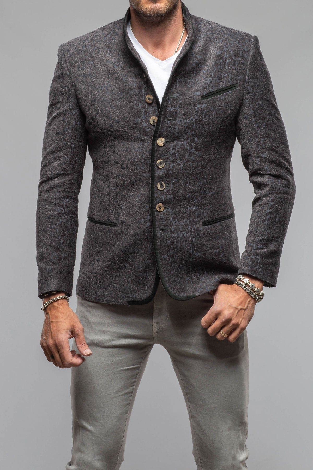 Motwurf Volcano Jacket In Anthra | Mens - Tailored