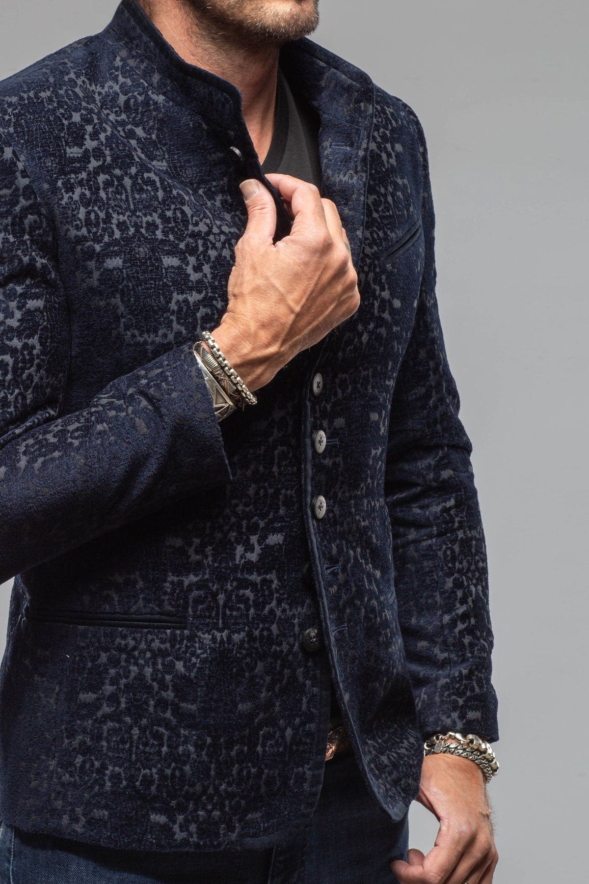 Motwurf Volcano Jacket In Marine | Mens - Tailored