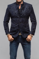 Motwurf Volcano Jacket In Marine | Mens - Tailored