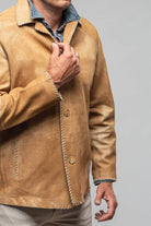 Red Stone Collection Autodromo Nazionale Monza In Palomino Mens - Outerwear - Leather