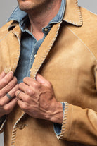 Red Stone Collection Autodromo Nazionale Monza In Palomino Mens - Outerwear - Leather