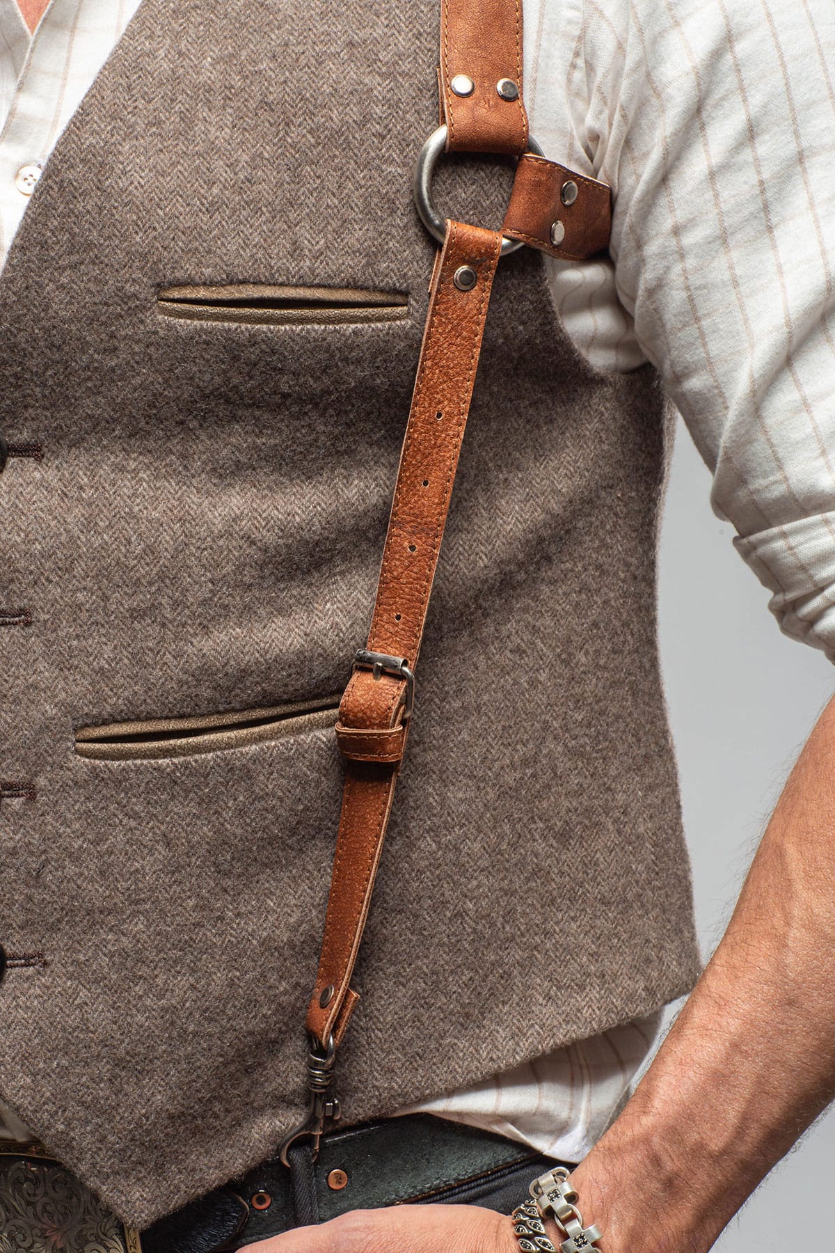 Red Stone Collection | Cheyenne Suspenders | Axel's of Vail