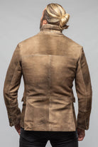 Red Stone Collection GT Camel Break Blazer In Saddle Mens - Outerwear - Leather