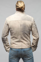 Red Stone Collection Hartwill Moto Jacket In Sughero Mens - Outerwear - Leather