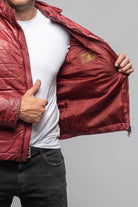 Red Stone Collection Jackson Hooded Retro Puffer Mens - Outerwear - Leather