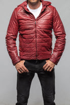Red Stone Collection Jackson Hooded Retro Puffer Mens - Outerwear - Leather