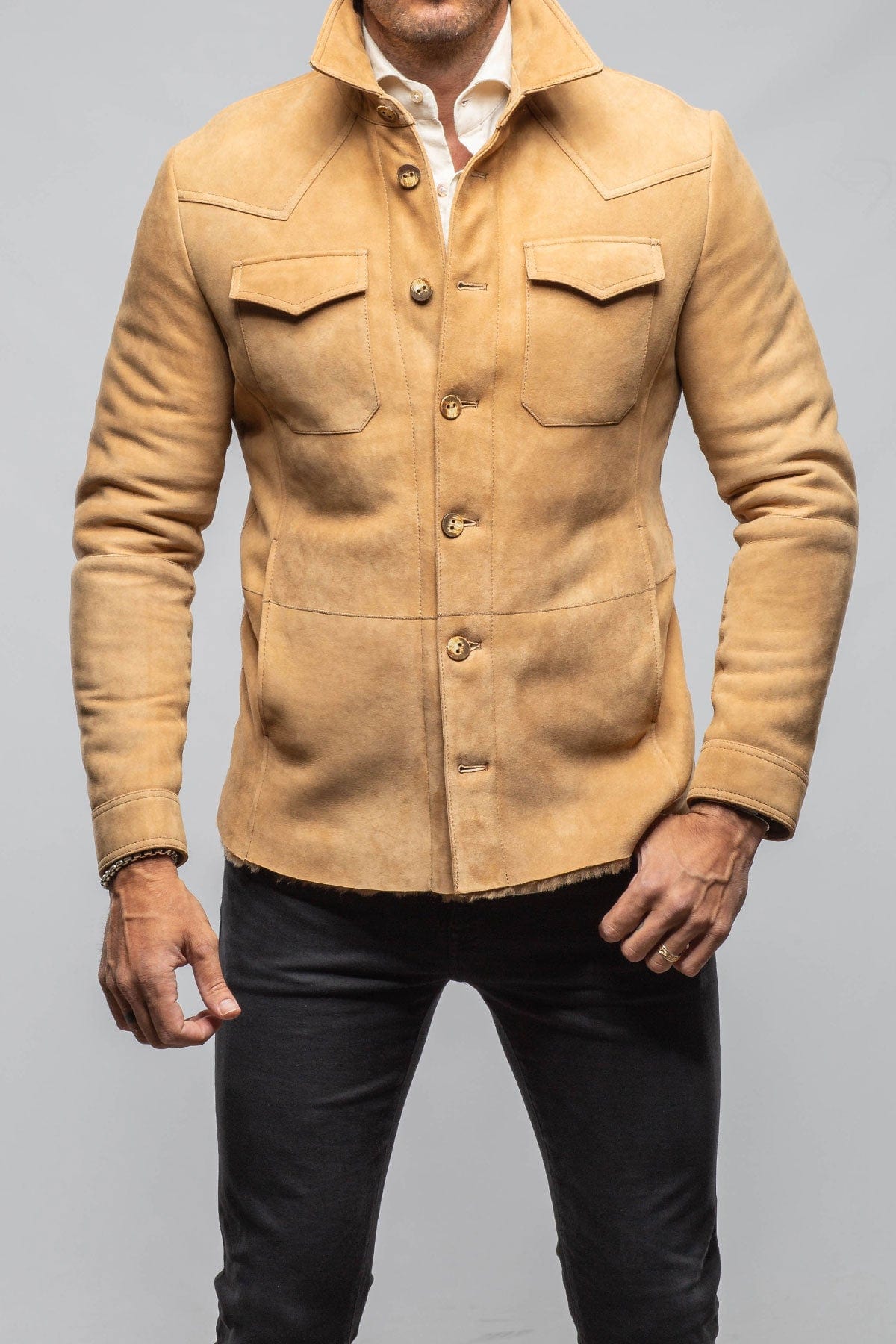 Men's Shearling Coats, Jackets, & Vests | Axel's