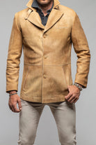 Red Stone Collection Tracker Jacket In Palomino Mens - Outerwear - Leather
