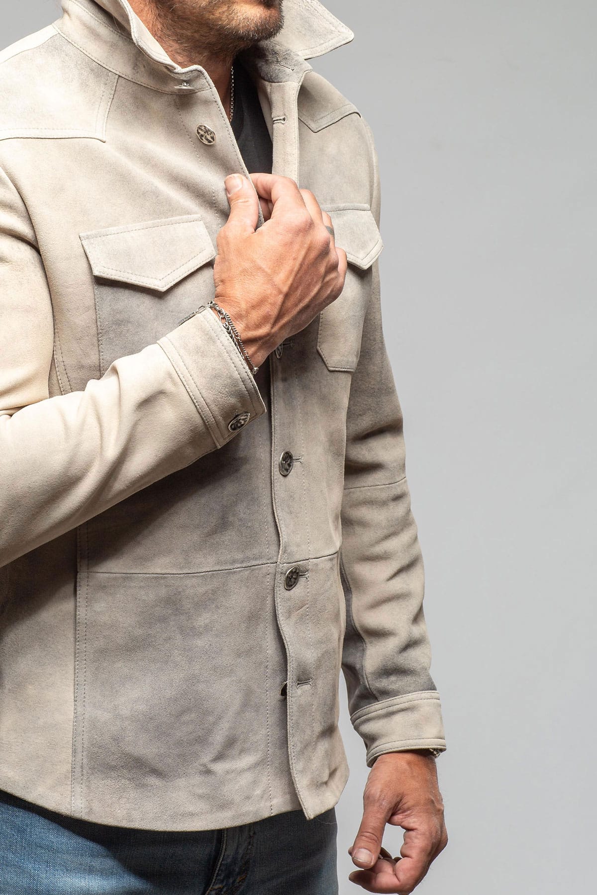 Red Stone Collection Yakima Suede Jacket Mens - Outerwear - Leather