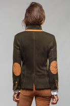 Richard Grand Camille Over-dyed Blazer In Khaki Ladies - Tailored - Jackets