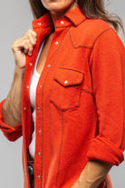 Richard Grand Tammy Cashmere Snap Shirt Ladies - Tops