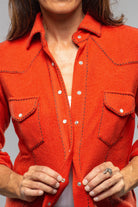 Richard Grand Tammy Cashmere Snap Shirt Ladies - Tops