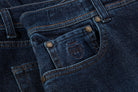 Richard J Brown Athens Cashmere Denim 5-Pocket In Dark Wash Mens - Pants - 5 Pocket