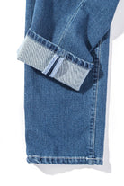 Athens Cashmere Denim 5-Pocket In Light Wash - AXEL'S