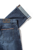 Durham Selvedge Denim In Dark Blue - AXEL'S