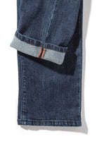 Durham Selvedge Denim In Dark Blue - AXEL'S
