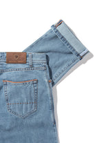 Richard J Brown Durham Selvedge Denim In Light Wash | Mens - Pants - 5 Pocket