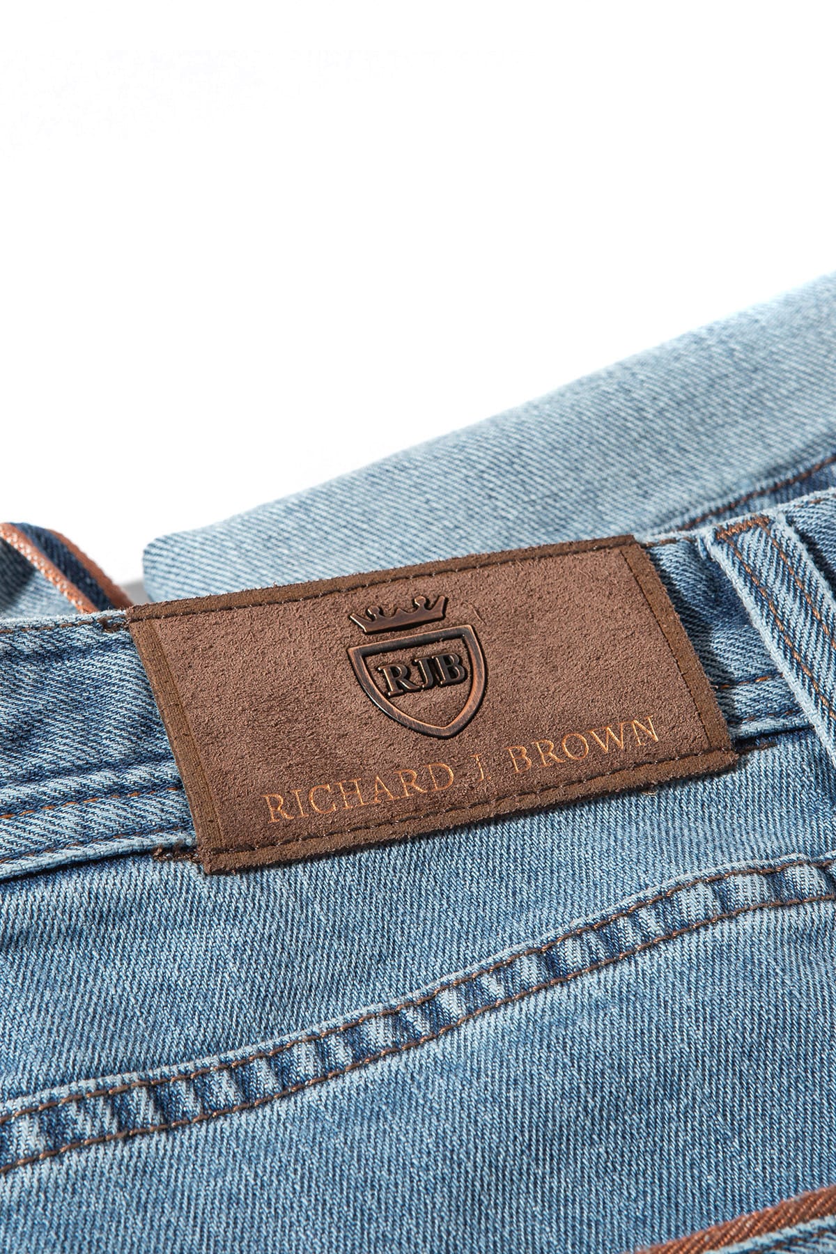 Durham Selvedge Denim In Light Wash - AXEL'S