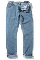 Richard J Brown Durham Selvedge Denim In Light Wash | Mens - Pants - 5 Pocket