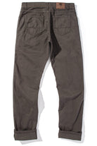 Lawrence Washed Cashmere 5-Pocket In Chocolate - AXEL'S