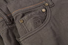 Richard J Brown Lawrence Washed Cashmere 5-Pocket In Chocolate | Mens - Pants - 5 Pocket