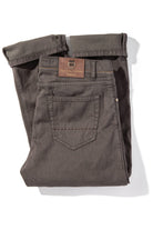 Richard J Brown Lawrence Washed Cashmere 5-Pocket In Chocolate | Mens - Pants - 5 Pocket