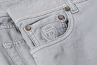 Richard J Brown Lawrence Washed Cashmere 5-Pocket In Grey Mens - Pants - 5 Pocket