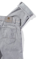 Richard J Brown Lawrence Washed Cashmere 5-Pocket In Grey Mens - Pants - 5 Pocket