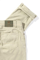 Lawrence Washed Cashmere 5-Pocket In Menta - AXEL'S