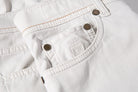 Richard J Brown Lawrence Washed Cashmere 5-Pocket In Sasso Mens - Pants - 5 Pocket