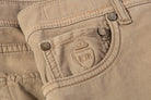Richard J Brown Lawrence Washed Cashmere 5-Pocket In Tortora Mens - Pants - 5 Pocket
