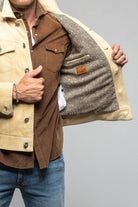 Robert Comstock Appaloosa Deerskin Jacket In Palomino Mens - Outerwear - Leather