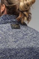Robert Comstock Capton Cashmere Sweater In Multi Blue Mens - Sweaters