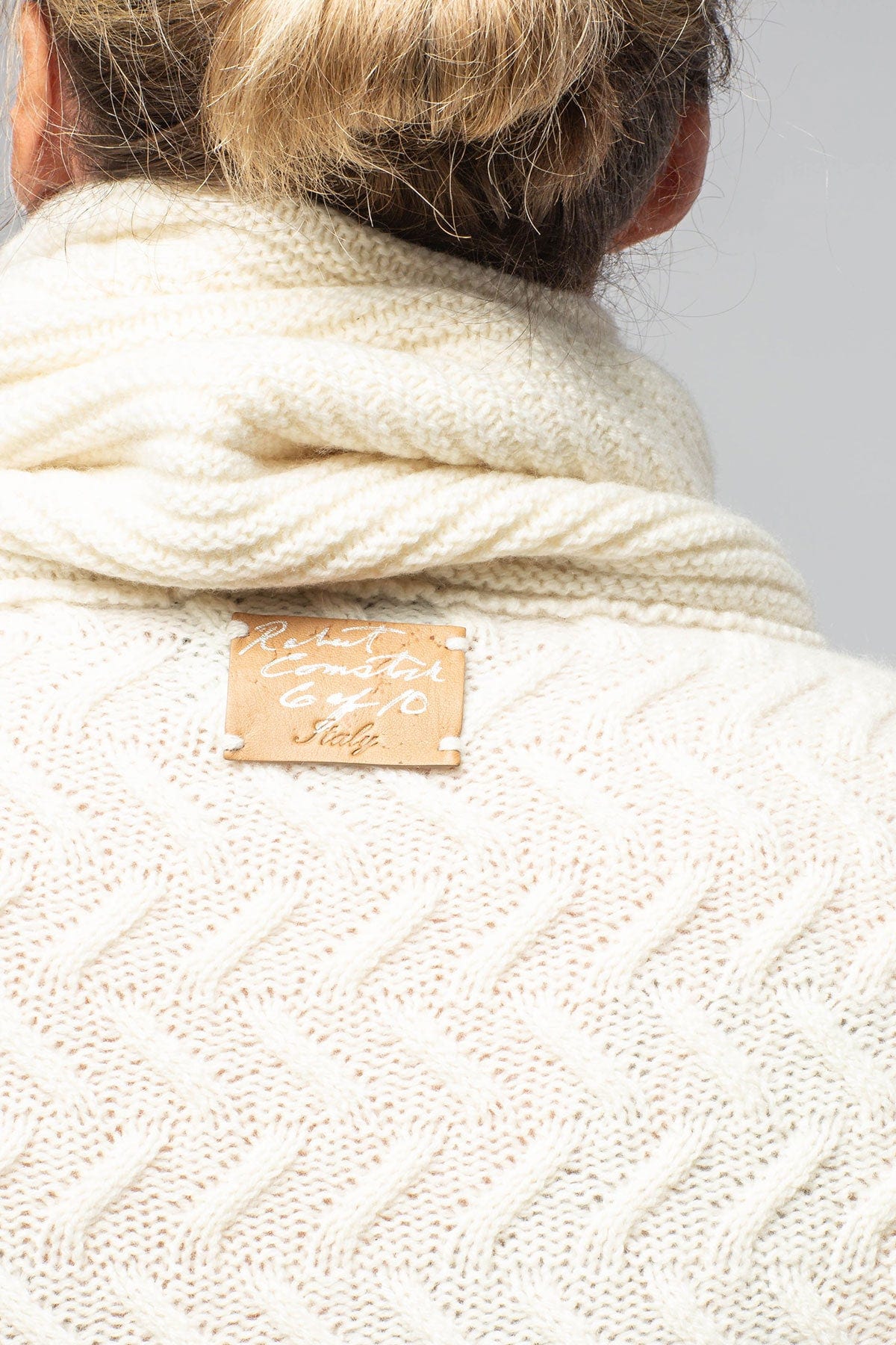 Robert Comstock Jacob Cashmere Turtleneck In White | Mens - Sweaters