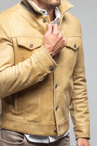 Jeddah Corniche Jean Jacket In Palomino - AXEL'S