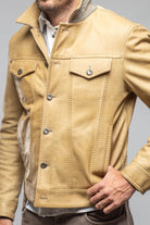 Jeddah Corniche Jean Jacket In Palomino - AXEL'S