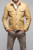 Jeddah Corniche Jean Jacket In Palomino - AXEL'S