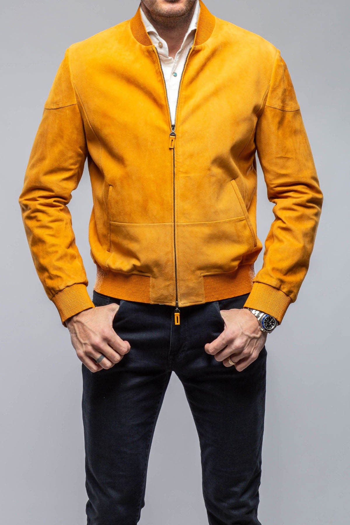 Buy RYKER Men's Full Sleeve Colorblock Casual Jacket (Mustard-Black) Online  at Best Prices in India - JioMart.