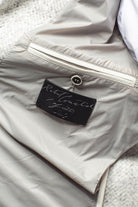 Tasman II Topcoat With Croc Trim In Ash - AXEL'S