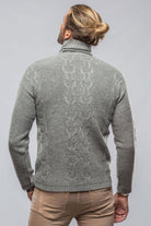 Thomas Cashmere Cable Sweater In Grey - AXEL'S