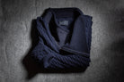 Timbers Cashmere Shearling Sweater In Navy - AXEL'S