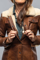 Keli Long Shearling Duster - AXEL'S