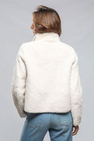 Sari Eco Mink Reversible Jkt In Milk - AXEL'S