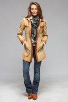 Vienna Woods Shirt Jacket In Palomino/Cognac - AXEL'S