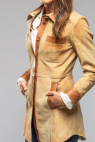 Vienna Woods Shirt Jacket In Palomino/Cognac - AXEL'S