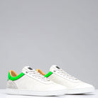 Dash Shoe In White/Green - AXEL'S