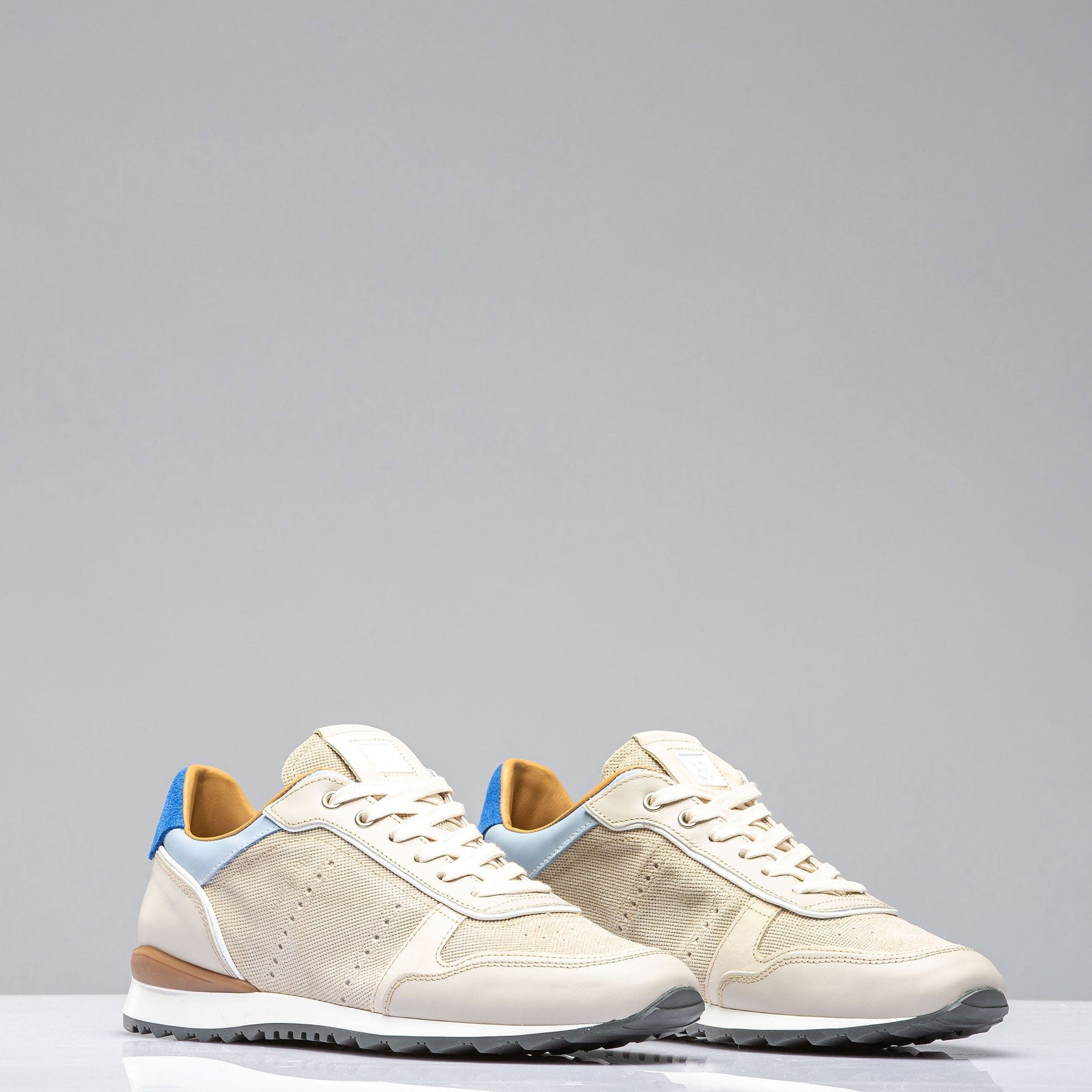 Rubirosa The Ferrari Shoe In Beige/Blue | Mens - Shoes