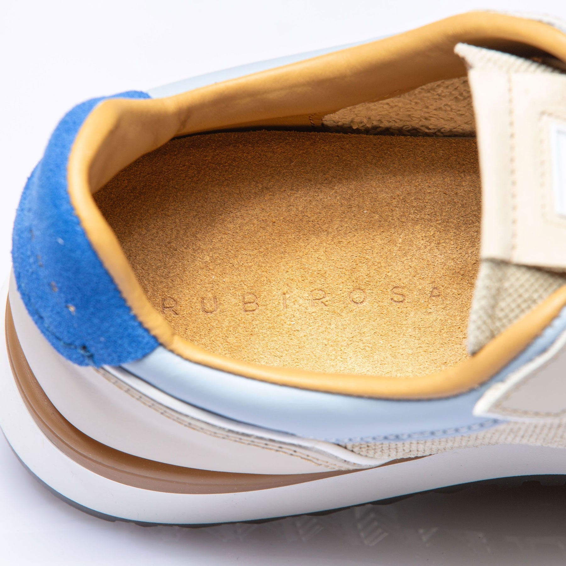 Rubirosa The Ferrari Shoe In Beige/Blue | Mens - Shoes