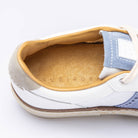 The Mustang Stripe Shoe In White/ Blue - AXEL'S