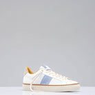 The Mustang Stripe Shoe In White/ Blue - AXEL'S